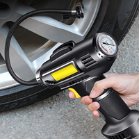 Gonfleur de pneus portable 150 PSI, pompe à pneus de voiture, compresseur d'air automatique