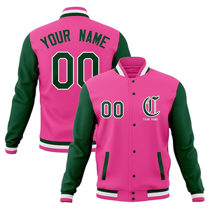 Nombre personalizado Número Logo Tamaño grande Personalizado Hombres/Mujeres/Jóvenes Varsity Chaqueta de béisbol Mezcla Letterman Chaquetas Cosido - Product Image 1