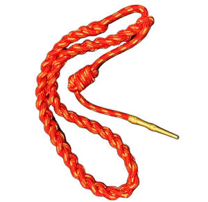 Aiguillette en fil 100% personnalisable, rouge et or, légère, pour usage extérieur, reproduction d'uniforme - Product Image 4