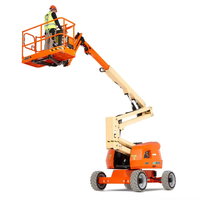 Plateforme élévatrice articulée JLG E450AJ à vente chaude, bras rotatif hydraulique électrique, plateforme élévatrice, moteur à engrenages, pompe, charge élevée