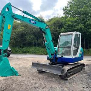 รถขุดขนาดเล็ก IHI 55-N2 มือสอง สภาพดี เครื่องยนต์ยันม่าร์ ปั๊มไฮดรอลิก ผลิตในญี่ปุ่น - Product Image 5