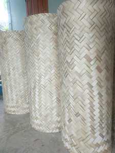 Sangle en bambou artisanale naturelle largeur 100 cm longueur OEM pour événements, décoration dans les restaurants, les spas, les hôtels - Product Image 3