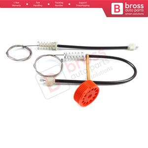 Kit de réparation de lève-vitre BWR5572 Porte gauche pour S2000 AP1 AP2 1999-2009 72250-S2A-A03 Pièces automobiles Bross Fabriqué en Turquie - Product Image 5
