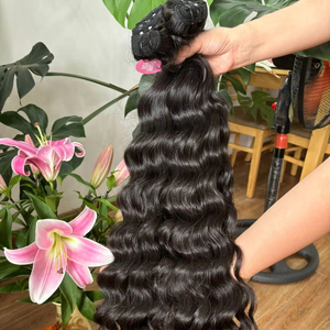 ผมดิบสไตล์อังกฤษจากเวียดนามและกัมพูชาผมธรรมชาติแบบลอนหลวม - Product Image 1