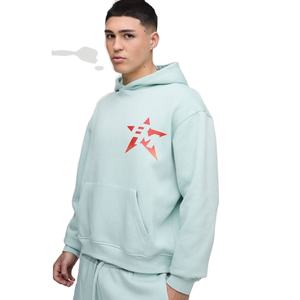 Sweat-shirt pour homme avec logo personnalisé, 100% coton, hiver, uni, teint, vente chaude, haute qualité, coupe classique, épaules tombantes, cordons, coloré - Product Image 1