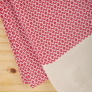 ผ้าเช็ดตัวเด็กผ้าฝ้าย 100% - สีแดง - Product Image 6