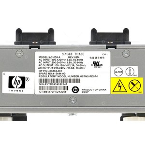 Module d'alimentation monophasé HP 413494-001 pour C7000 Reconditionné - Product Image 4