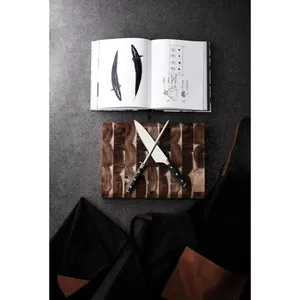 Set di Coltelli VINGA Kaiser in Acciaio Inossidabile a Due Pezzi con Design Ambidestro e Manici in Legno, Lame Affilate - Product Image 3