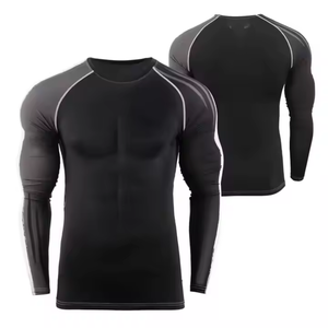 OEM MMA rushguard de secado rápido de manga larga rushguard personalizado impreso rash guard sublimación impreso rashguard personalizar su propio logotipo - Product Image 1