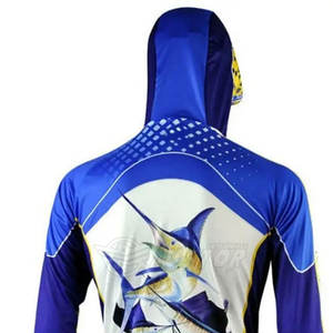 เสื้อฮู้ดดี้ตกปลาผู้ชาย พิมพ์ลายแบบซับลิเมชั่น ผ้าโพลีเอสเตอร์ ขายดี ราคาแข่งขัน ผลิตในปากีสถาน - Product Image 5