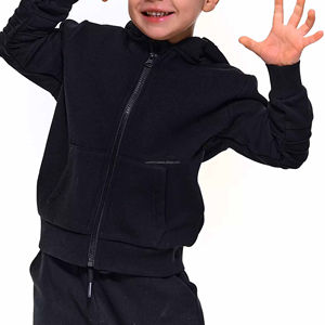 Conjunto Deportivo de Invierno para Niños, Forrado de Felpa Gruesa, Traje Atlético de Dos Piezas para Entrenamiento, Correr y Estilo de Vida - Product Image 4