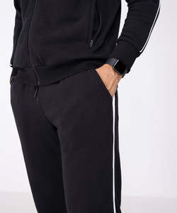 2025 nouveaux survêtements tendance pour hommes vêtements Logo personnalisé empilé pantalon survêtement ensembles jogging costumes avec conception personnalisée - Product Image 5