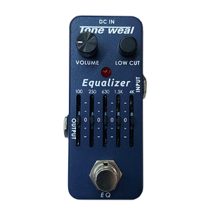 Pédale de guitare analogique Tone Weal EQ Mini – Égaliseur 5 bandes avec Low Cut et True Bypass - Product Image 1