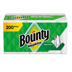 Nouvelles serviettes en papier Bounty, blanches, 200 unités, l'emballage peut varier - Product Image 1