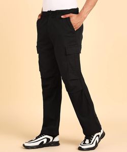 Men's Cotton Casual <b>Work</b> <b>Pants</b> with Multiple <b>Cargo</b> Pockets Wholesale Custom Fabric for Autumn Season OEM Available - Product Image 2