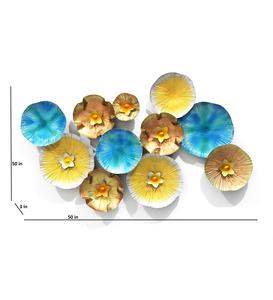 Luxe Style Nordique Hôtel Décoration Plante Thème Floral Or Métal Tenture En Aluminium Fer Art Chambre Et Bureau Mur Art - Product Image 5