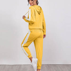 2025 meilleure qualité à la mode vêtements décontractés femmes survêtement pour adultes manches longues femmes survêtement - Product Image 2