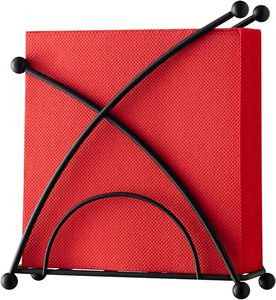 Elegant Metal Black Napkin Holder Luxury Iron Storage Box Home Decor Restaurant Dining Table Tissue <b>Bar</b> Storage Catered Hotels - Product Image 1