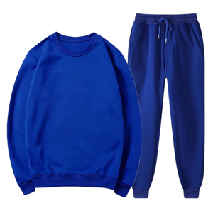 Conjunto de 2 Piezas de Sudadera con Capucha y Pantalones Deportivos Casuales de Corte Ajustado, 100% Algodón, Transpirable, con Bolsillos Grandes Personalizados, para Hombre, Otoño 2025 - Product Image 6