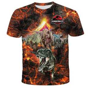 เสื้อยืดฮิปฮอปสำหรับผู้ชายเสื้อยืดพิมพ์ลายดิจิทัลพิมพ์ลายอนิเมะ3D ซิมป์สัน - Product Image 4