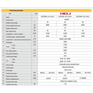 Tracteur électrique Heli QYD300-A1LI avec transmission automatique sans cabine Exw Chine - Product Image 6