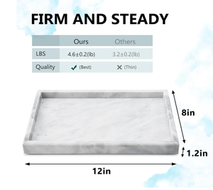 Vente en gros plateaux en marbre naturel pour bijoux, cosmétiques vanité salle de bain et décoration intérieure B2B fournisseurs en vrac - Product Image 2