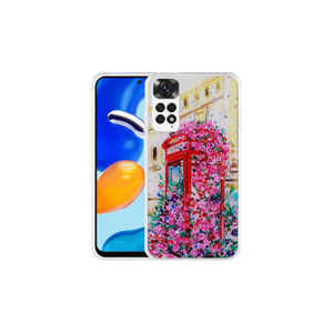 Coque de téléphone en silicone JoieCreatif Popy Luxury Glitter Patterned pour Xiaomi Redmi Note 11S Global, protection de l'appareil photo brillante - Product Image 1