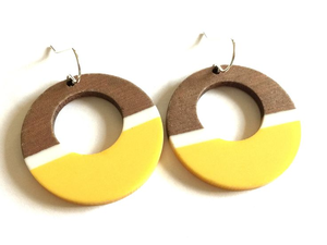 Boucles d'oreilles en peluche haut de gamme de luxe pour femmes Ange de style gouttelette d'eau avec accessoire polyvalent de tempérament rétro - Product Image 3