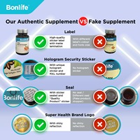 Capsules de probiotiques et prébiotiques de qualité supérieure Bonguard, complément de haute qualité