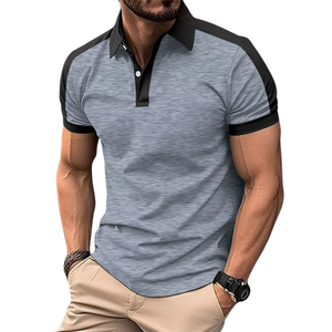 Camisetas Polo para hombre, venta al por mayor, camisetas polo de talla grande de primera calidad para hombre, camisetas polo para hombre, camisetas de golf ajustadas informales con mangas - Product Image 3