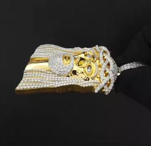 Best Quality Custom Iced Out Hip Hop Pendant <b>Necklace</b> for <b>Men</b> for Rapper Style Streetwear and Gifting Available for Sale - Product Image 3