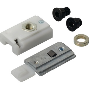Rail coulissant DORMAKABA pour rideaux, mécanisme de verrouillage sur rails et accessoires - Product Image 1