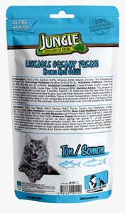 JUNGLE CREAMY TREAT 70g para gatos/Alto contenido en proteínas/Vitamina a B D E/con sabor a taurina/Atún/Origen Pavo - Product Image 2