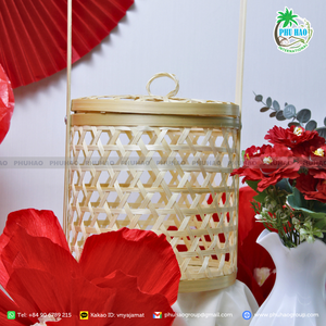 Paniers en rotin et en bambou faits à la main: une solution de stockage intemporelle pour les fruits, les légumes et les décorations - Product Image 3