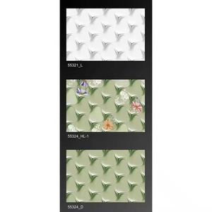 3D ลายหยดน้ำ30x45ซม. ดีไซน์300X450มม. สีฟ้า12X18กระเบื้องผนัง3D เซรามิกสำหรับตกแต่งภายในห้องน้ำ - Product Image 2