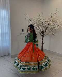 Ropa de boda y fiesta, todos los tamaños y colores personalizados, vestidos afganos, nuevo estilo, mujeres musulmanas, vestido de mujer Afghani Kuchi, venta al por mayor, OEM - Product Image 4