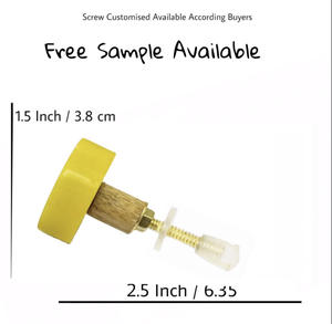 Modern Yellow Resin Metal Wooden Drawer <b>Door</b> Cabinet Knobs Pull Handle <b>for</b> Kitchen Bedroom Living Room Villa School Apartment - Product Image 2