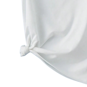 Camiseta de Manga Corta con Cuello en V para Mujer, Estilo Casual de Verano, Detalle de Nudo Lateral, Camiseta Básica Suave, Transpirable, Tejida y Ligera - Product Image 6