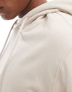 OEM/ODM 100% coton 300 GSM pull à capuche pour hommes épaules tombantes basiques sweats à capuche haute qualité streetwear confortable hip hop homme sweat à capuche - Product Image 5