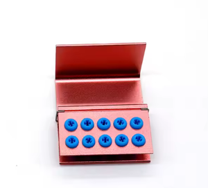 Supporto sterilizzatore porta sterne dentarie a 10 fori con anello in silicone adatto per FG + RA - Product Image 4