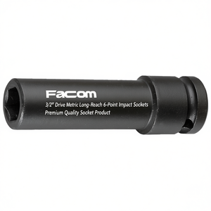 Facom 3/4'' Drive Metric Long-Reach 6-Point <b>Impact</b> <b>Sockets</b> Premium Quality <b>Socket</b> Product - Product Image 3