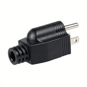 Black Universal Travel <b>Adapter</b> with AC Wall Socket Male American <b>Plug</b> Convenient for Traveling - Product Image 2