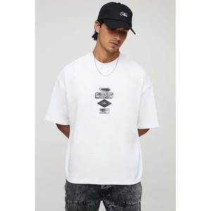 Sifot t-shirts surdimensionnés pour hommes avec logo personnalisé t-shirts en coton imprimés graphiques de haute qualité fourniture en gros pour streetwear - Product Image 4