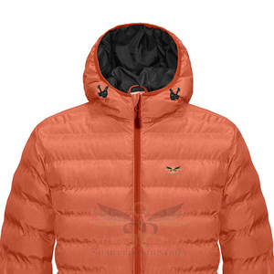 Chaqueta acolchada ajustada de fabricación profesional para hombre, ropa informal, chaqueta acolchada gruesa de moda para exteriores con personalización - Product Image 4