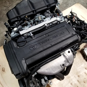 4AGE เครื่องยนต์ Blacktop 20V พร้อมเกียร์ธรรมดา5สปีด Toyota Corollas Trueno Levin AE111 - Product Image 1