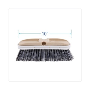 Cepillo para vehículos Boardwalk de 10 pulgadas con cerdas de poliestireno de 2-1/2 pulgadas, herramienta de limpieza para parachoques de plástico y vinilo - Product Image 2