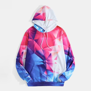 Sudadera con capucha de lana de algodón de gran tamaño de alta calidad para hombres Logo de sublimación personalizado Patrón sólido Sudadera de peso pesado de invierno - Product Image 1