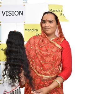 Cuticule alignée naturel brut vierge tissage couleur noire soyeux ondulé fournisseur de faisceaux temple indien extensions de cheveux humains - Product Image 2