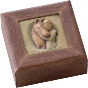 Wooden <strong>Memory</strong> <strong>Keepsake</strong> <strong>Box</strong> | Hand Painted &amp; Sculpted Decorative Storage <strong>Box</strong> for Home Decor, Gift &amp; Wholesale - Product Image 1