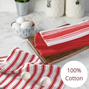 Wholesale Price High Quality Customized Color Linen Striped Compressed <b>Kitchen</b> Cleaning <b>Towels</b> in Bulk OEM Service Custom Design - Product Image 3